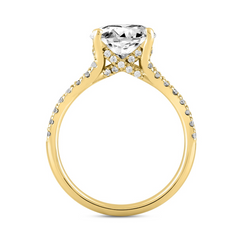 Lab Diamond Engagement Ring