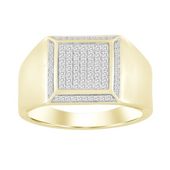 Diamond Fashion Rings  -  Men'