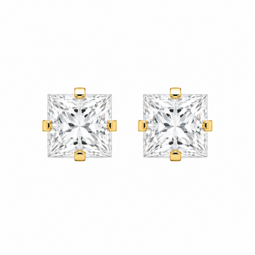 Gold Stud Earrings Broquele