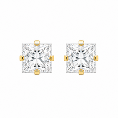 Gold Stud Earrings Broquele