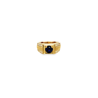 Gold Fashion Rings - Men'