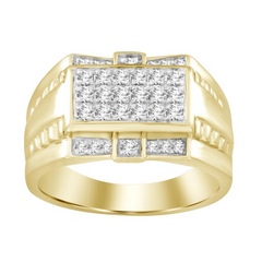 Diamond Fashion Rings  -  Men'