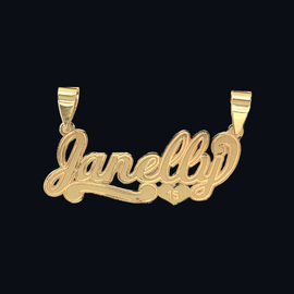 Custom Quince Name Pendant/Dije de Nombre Peronalizado para Quinceanera
