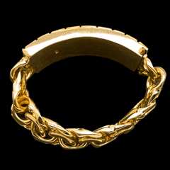 11mm Children Gold Bracelet/Esclava para Niños de Oro